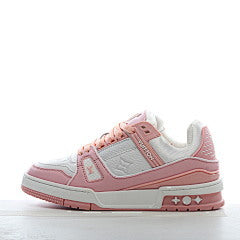 Louis Vuitton Trainer Pink&White