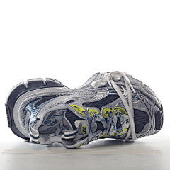 Balenciaga 3XL Worn-Out White Blue Yellow