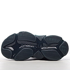 Balenciaga Triple S Clear Sole Deep Blue
