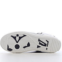 Louis Vuitton Sneakers White Gray Charlie Line Monogram Leather