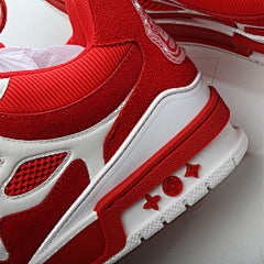 Louis Vuitton Skate Sneaker Red White