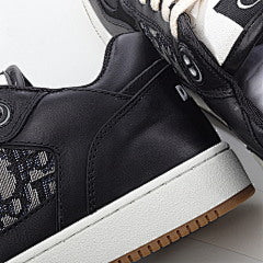 Dior B27 Black/Beige Leather