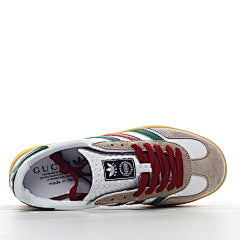 adidas x Gucci Gazelle White Green Red