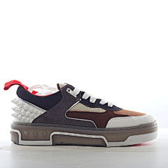 CHRISTIAN LOUBOUTIN hapus white and brown