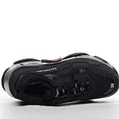 Balenciaga Triple S Clear Sole Black Ivory