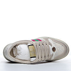 Gucci Screener White GG Lamé