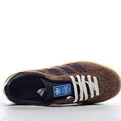 Gucci x adidas Gazelle Motif Brown Suede