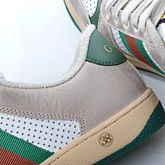 Gucci Screener panelled leather sneakers