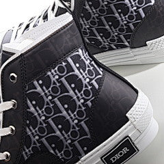 Dior B23 High Black White Oblique