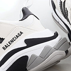 Balenciaga Triple S Black White