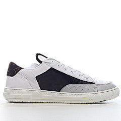 Louis Vuitton Sneakers White Gray Charlie Line Monogram Leather