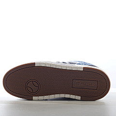 MLB Chunky Liner Casual Shoes Mid Top Blue