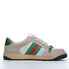 Gucci Screener panelled leather sneakers