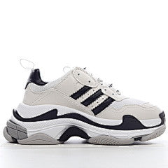 Balenciaga Triple S Black White