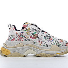 Gucci x Balenciaga Triple S The Hacker Project Flora Print