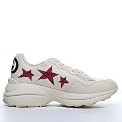 Gucci 520 Rhyton Star White Red