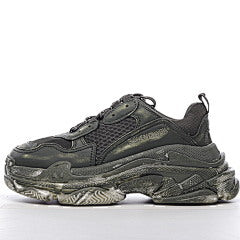 Balenciaga Triple S Black Faded