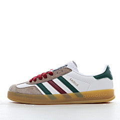 adidas x Gucci Gazelle White Green Red