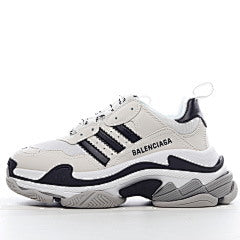 Balenciaga Triple S Black White