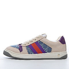 Gucci Multicolor Leather and Canvas Screener