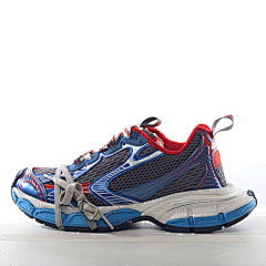Balenciaga 3XL Worn-Out Blue Red