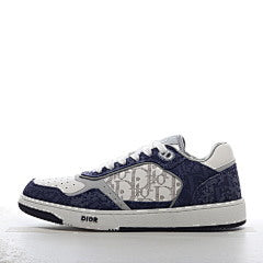 Dior B27 Low Dior Oblique Blue Denim