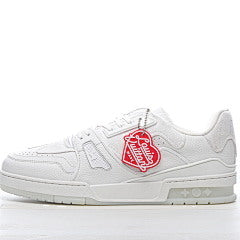 LOUIS VUITTON trainer all white