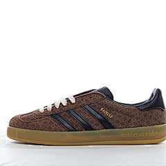 Gucci x adidas Gazelle Motif Brown Suede