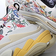 Gucci x Balenciaga Triple S The Hacker Project Flora Print