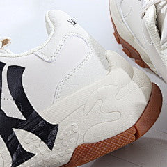 MLB Big Ball Chunky Sneakers Unisex Low Top Light Beige