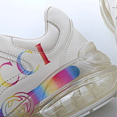 Gucci Rhyton Logo Leather