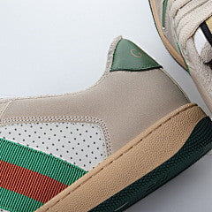 Gucci Screener panelled leather sneakers