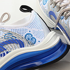 Gucci Run Sneaker White Blue