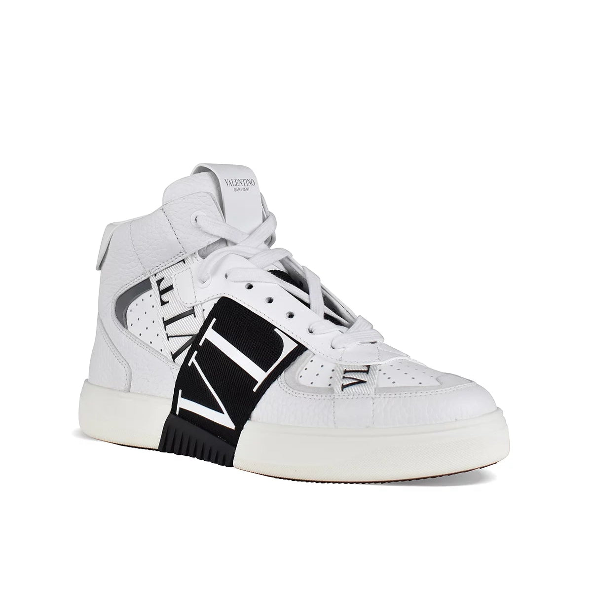 נעל של ולנטינו בצבע לבן – Valentino MID TOP VL7N SNEAKER